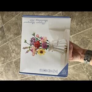 Flower Bouquet Building Sets,11 Artificial Flowers with Vase Gifts for Kid )